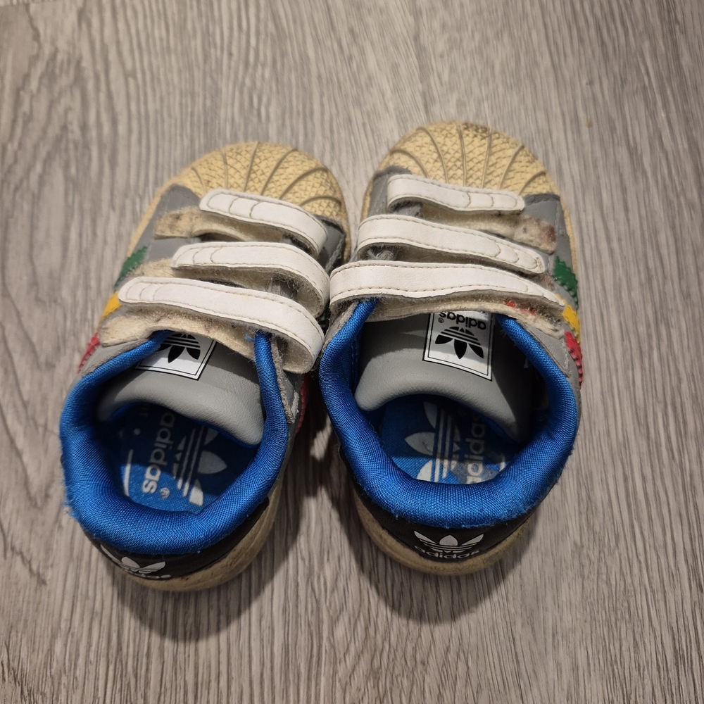 Adidas Originals Superstar Toddler Smile Kids Multicolor Sneakers